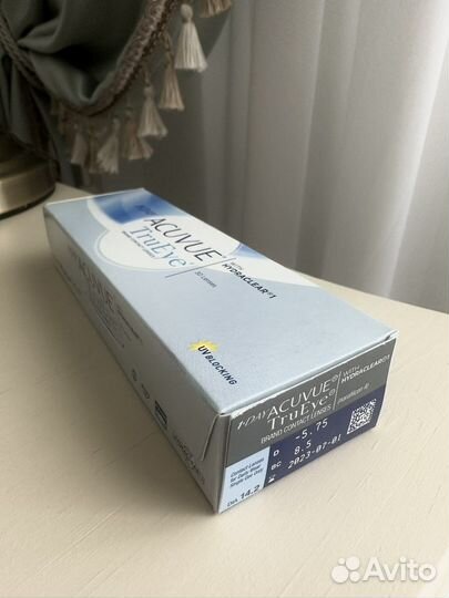 Линзы контактные acuvue