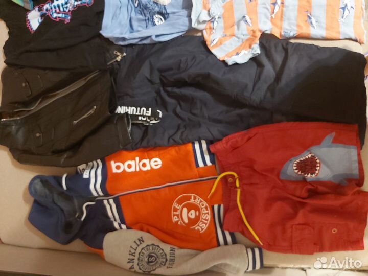 Вещи пакетом на мальчика128-134