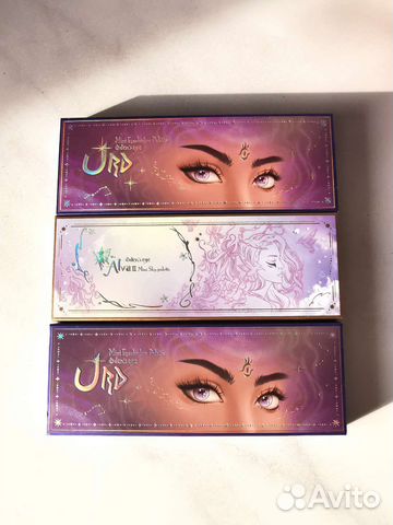 Мини палетки теней Oden's eye, новые