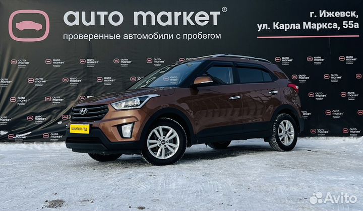 Hyundai Creta 2.0 AT, 2019, 81 080 км