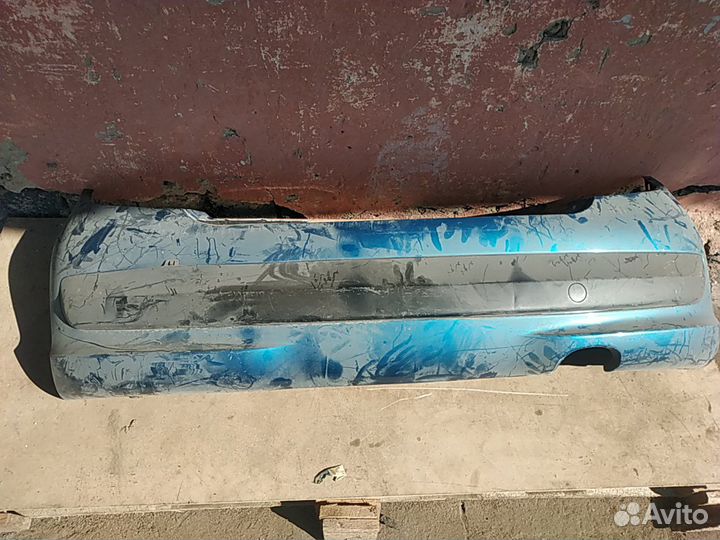 Задний бампер peugeot 207