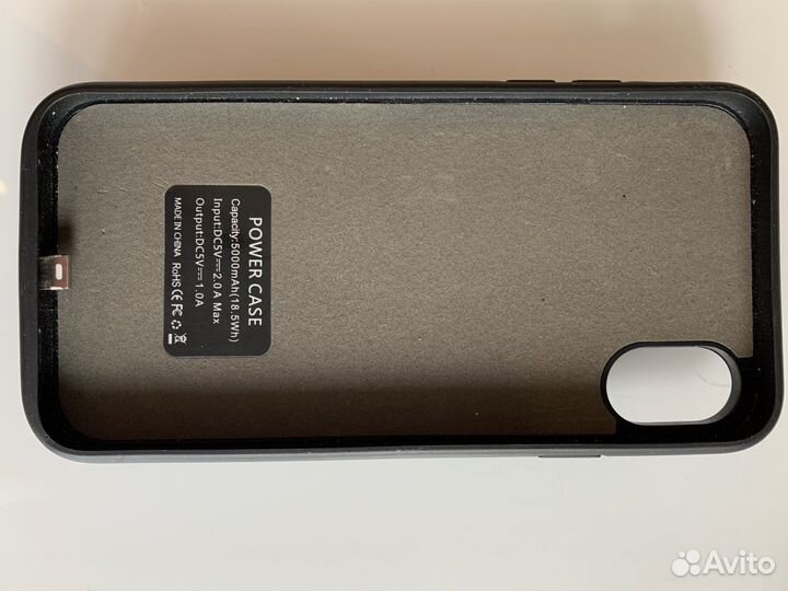 Чехол с аккумулятором на iPhone xs