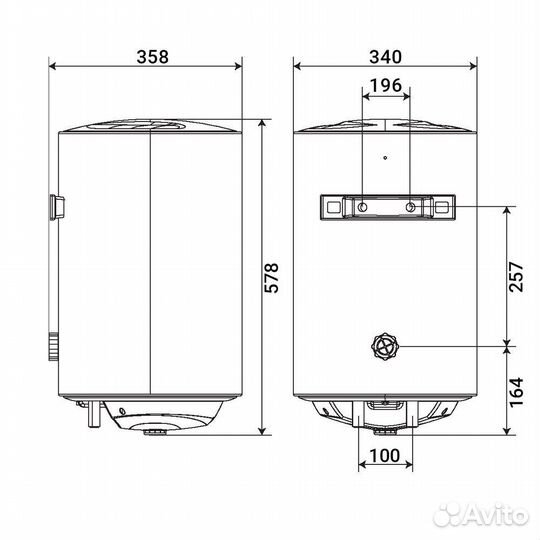 Накопительный водонагреватель Zanussi Lorica ZWH/S