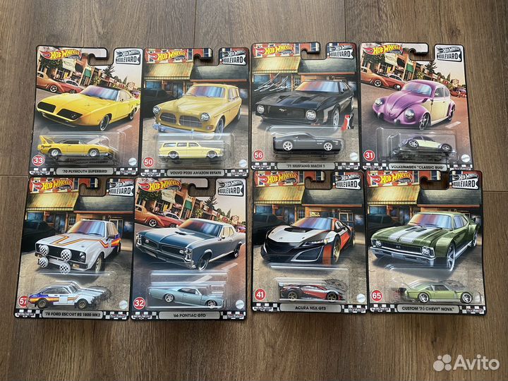 Hot Wheels Boulevard модели