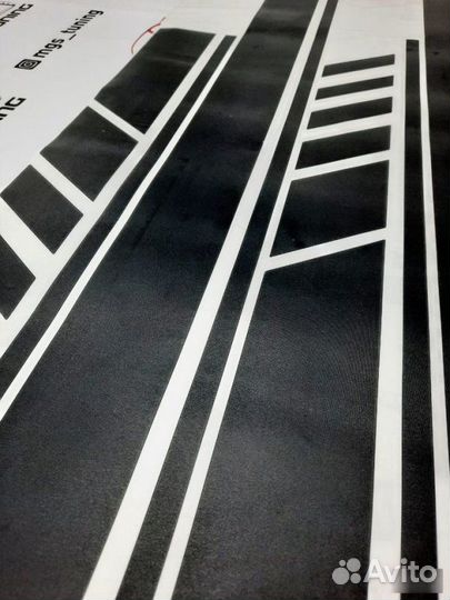 Наклейки AMG Edition на G-Class W463 черный мат