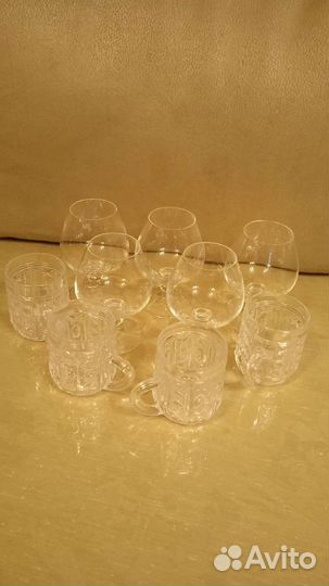 Фужеры чешское стекло богемия. Хрусталь