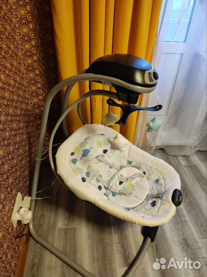 Детские электронные качели для новорожденных