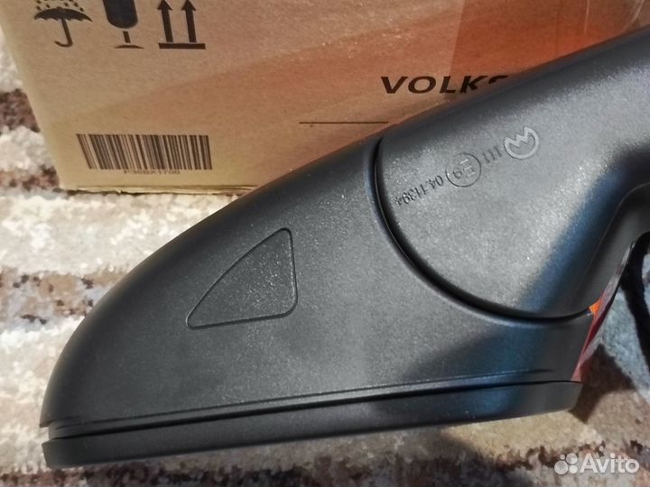 Новое зеркало правое Skoda Kodiaq оранжевый 8 pin