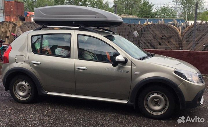 Автобокс Koffer A-440 440 литров Серый