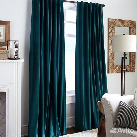 Шторы из бархата