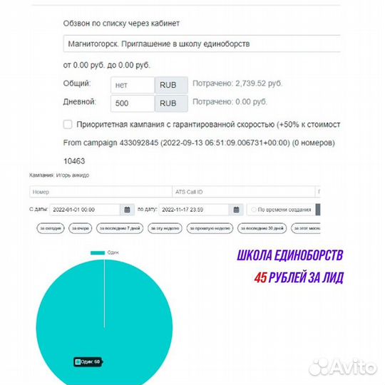 Лидогенерация / холодные звонки в любой бизнес
