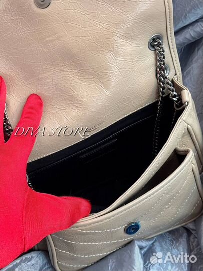 Сумка YSL niki baby бежевая