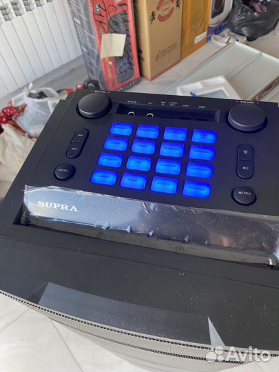 Колонка оригинал supra 1200 вт новые