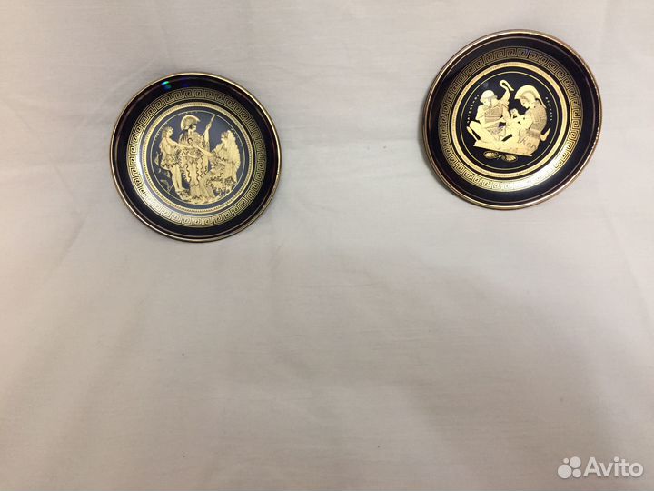 Тарелки сувенирные 3 штуки, пр-во Греция