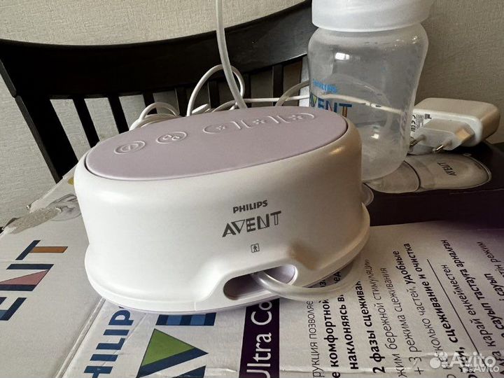 Молокоотсос avent электрический