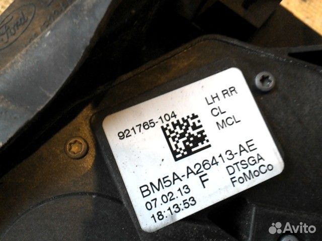 Замок двери задней левой Ford Focus 3 2011-2019