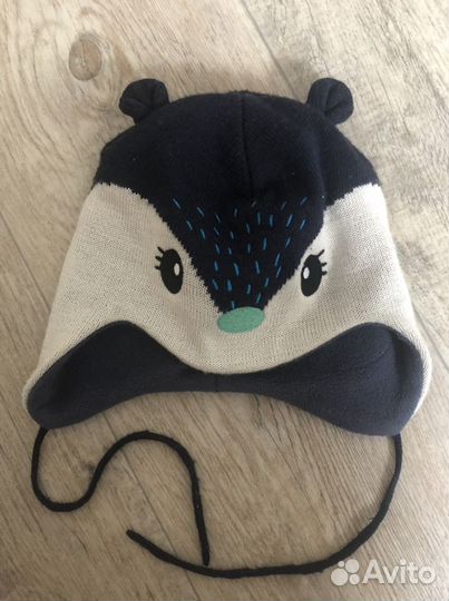 Шапка демисезонная на флисе Lassie, размер 44-46