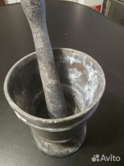 Ступка с пестиком Старинная