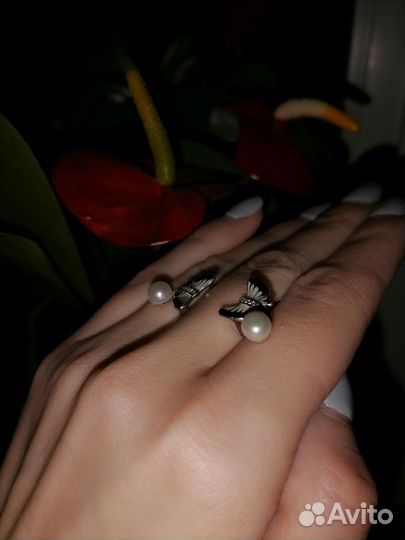 Серебряные серьги