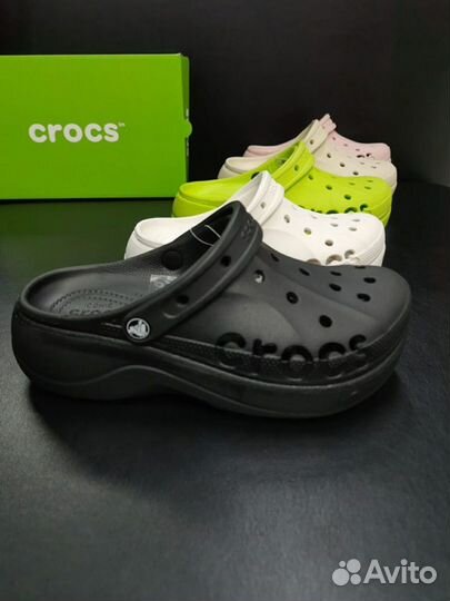 Crocs платформа размеры 36/23.0/6