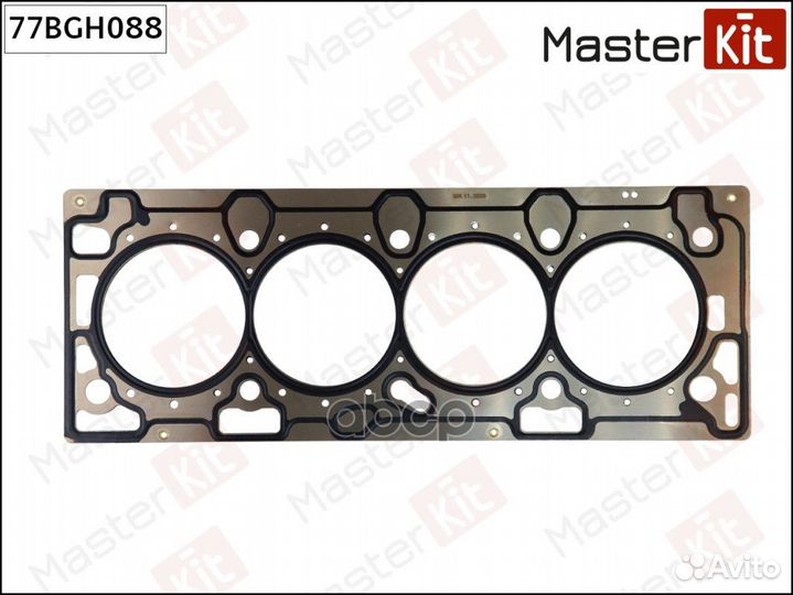 Прокладка ГБЦ fiat 192 B3.000, GM Z16XEP 77BGH088