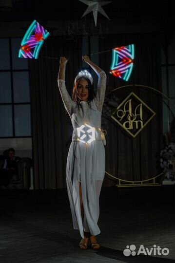 Пиксельные пои для светового шоу (Led poi) 36