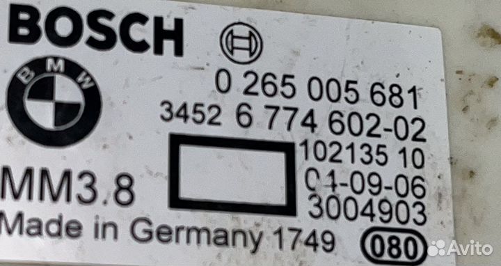 Датчик ускорения BMW Е60