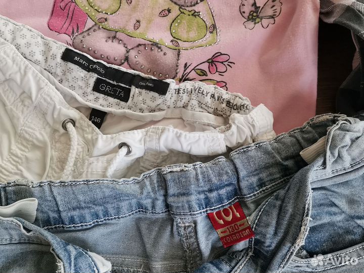 Детские вещи пакетом на девочку 128 134