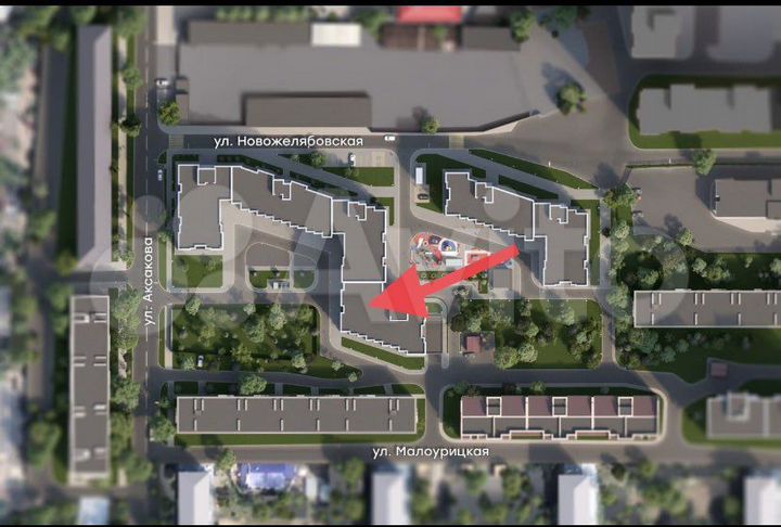 1-к. квартира, 42,5 м², 2/10 эт.