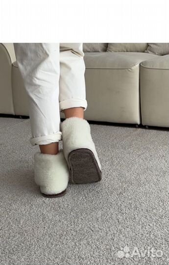 Чуни из овчини