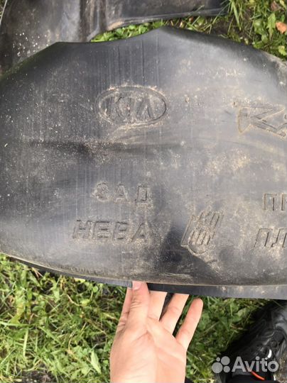 Подкрылки kia rio 2