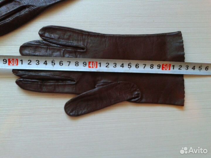 Перчатки натуральная кожа Ретро