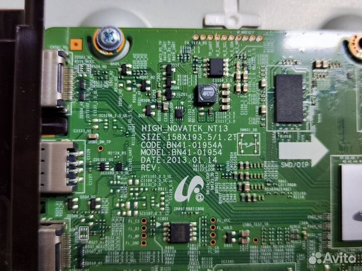 Телевизор Samsung UE40F6100 (Разбор)(По запчастям)