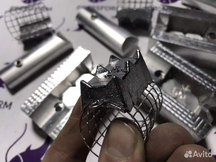 Форма чпу для литья фидерных кормушек (треуг. грун