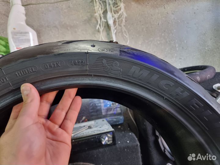 Michelin road 5 190 55 r17 конец 22 года