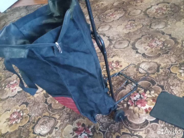 Тележка хозяйственная на колесах складна