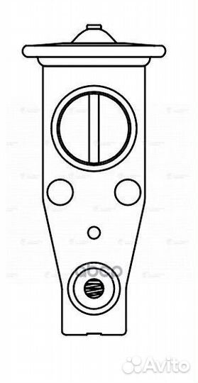 Клапан кондиционера KIA optima IV 15- ltrv0812
