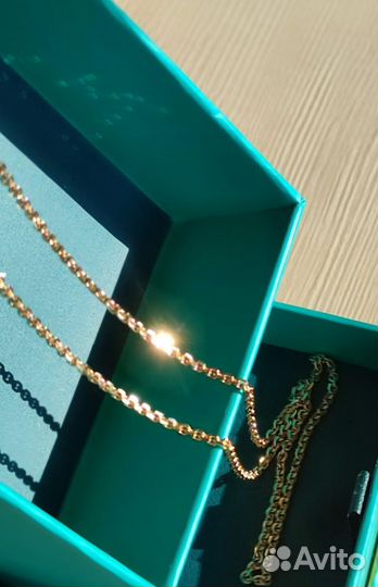 Цепочка золотая якорная, 3,85 гр