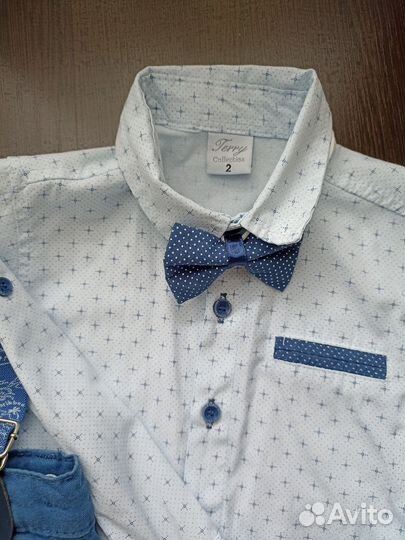 Костюм рубашка и брюки для мальчика 2 года