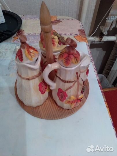 Горшочек для горячего.Набор для специй