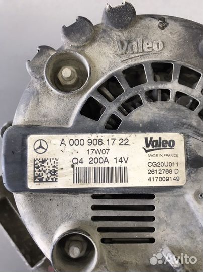 Генератор для Mercedes-Benz Генератор для Mercedes