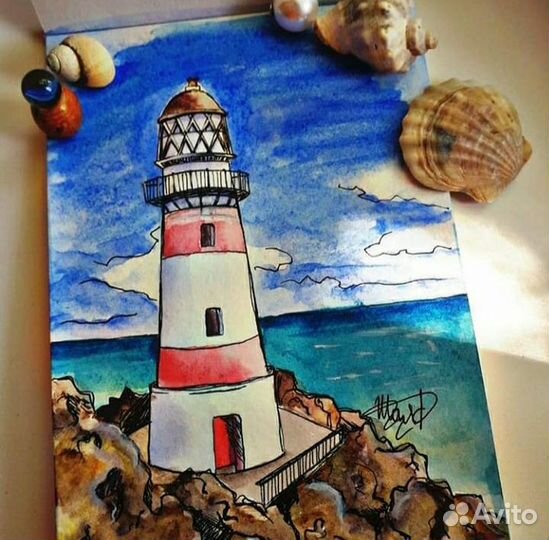 Иллюстрации,открытки и картины на заказ