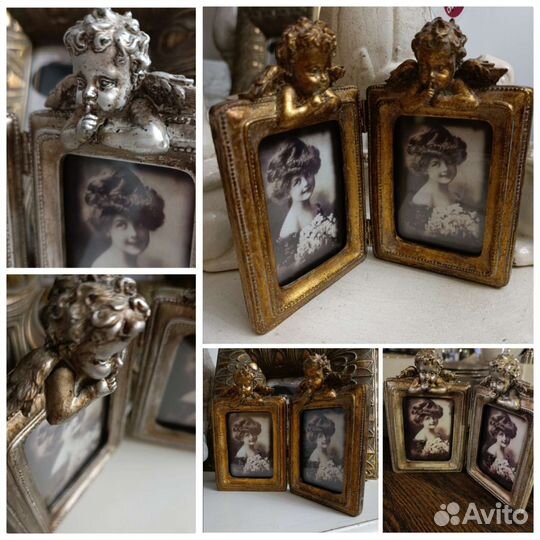 Фоторамка ангелы винтаж