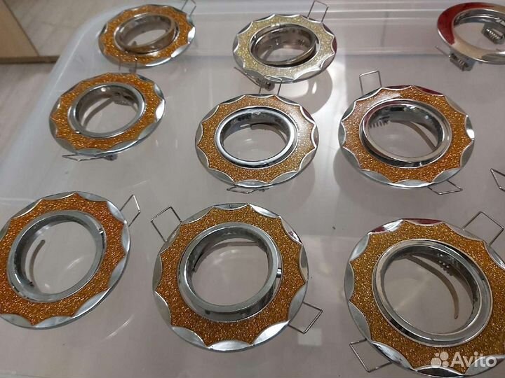 Встраиваемые светильники бу