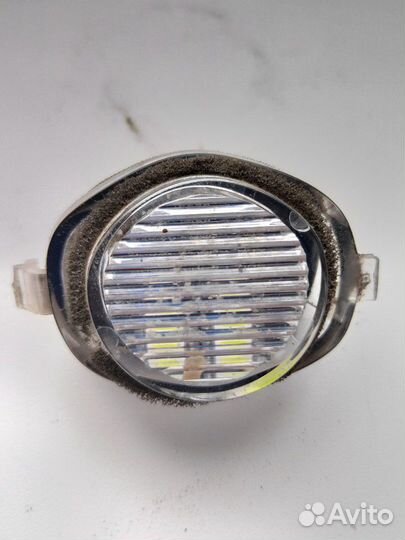 Фонарь с диодной лампой подсветки зеркала