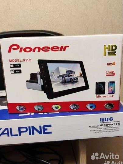 Магнитола 1 din с 9 дюймовым экраном