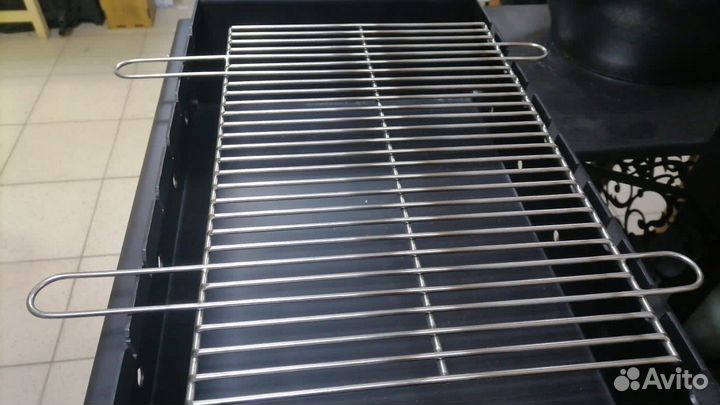 Решетка гриль нержавейка на мангал