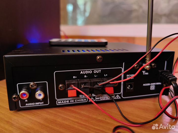 Усилитель звука Bluetooth, USB, акустика, ресивер