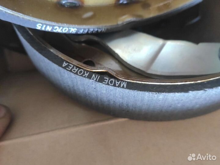 Колодки зад.chevrolet aveo 2004 / spark 2011