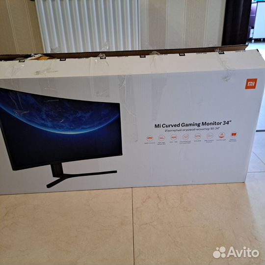 Монитор Xiaomi Mi Curved Gaming Monitor 34, 144 Гц